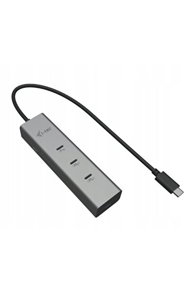 i-Tech Gear Hub USB-C de încărcare, metalic, cu 5 porturi, cu video USB-C 8K ...