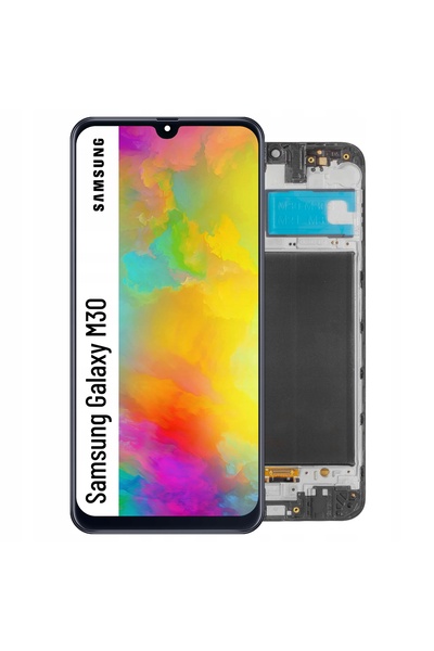 NO BRAND Display pentru Samsung Galaxy M30 Ecran LCD Incell cu Ramă SM-M305F/DS