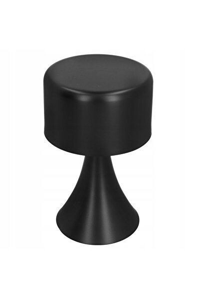 NO BRAND Lampă de noapte de masă pentru dormitor, din metal negru, LED, fără fir