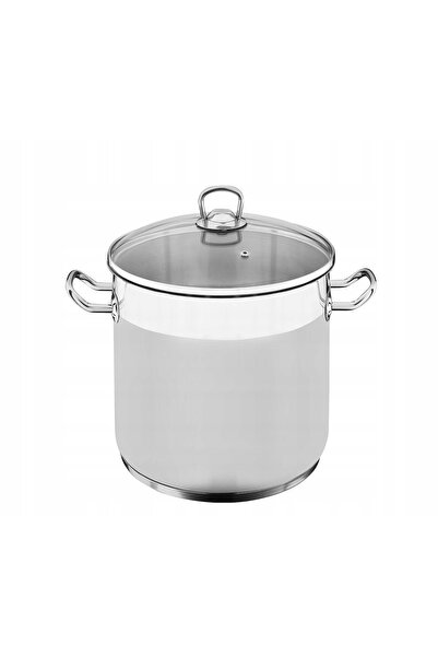 NO BRAND Oală GASTRO 28 cm 14L MARE cu capac SSW 400131
