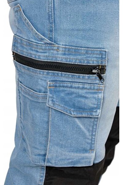 yato Pantaloni de lucru lungi BLUZONI ELASTICI ALBASTRI r. L YT-79072