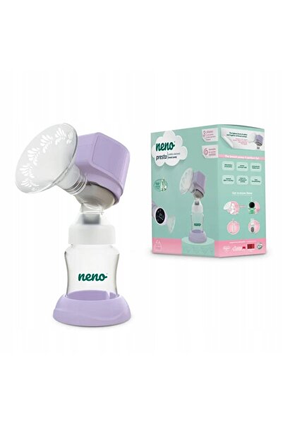 Neno PRESTO Pompă de sân electronică fără fir, mov, trifazată