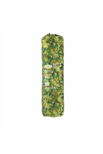 NO BRAND Saltea autogonflabilă pliabilă Karimata de camuflaj verde de 5cm + H...