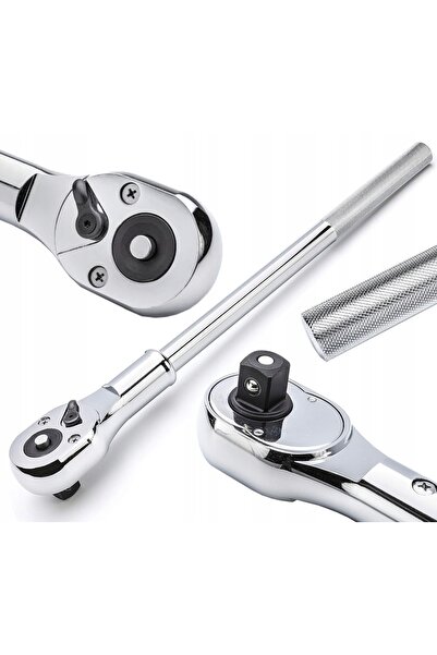 SATA Cheie cu clichet profesională, robustă, de 3/4 ", cu eliberare rapidă, S...