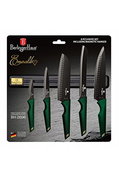 Berlinger Haus Set de cuțite KOMPLET 6el KNIVES, de bucătărie, din oțel, ascu...