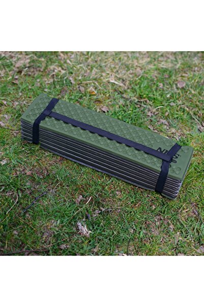 NO BRAND Cort pliabil Karimata Mata pentru dormit, 188cm, Verde, NILS Solid