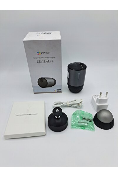 EZVIZ Cameră WiFi de exterior, alimentată cu baterie, 4Mpx, 10400mAh
