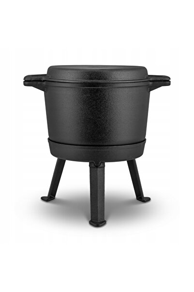 NO BRAND Oală de gătit din piatră demontabilă de 8L + Plită grill + Rețete gr...