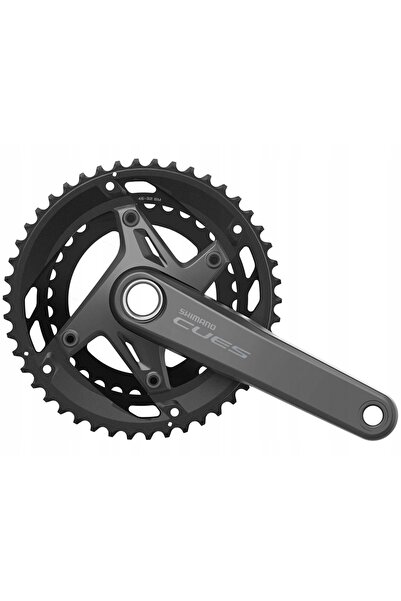 Shimano CUES Mecanism pedalier FC-U6010-2 11 rânduri 175.0mm braț pedalier 46...