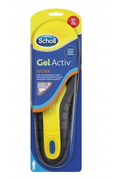 Scholl Branțuri cu gel activ pentru bărbați, mărimea 40-46.5