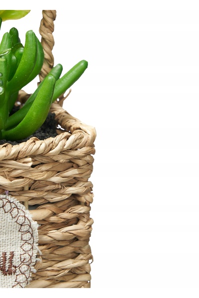 Ibergarden DECOR DE PRIMĂVARĂ ARTIFICIAL FLORI ARTIFICIALE ÎN COȘĂ 12 x 21 cm
