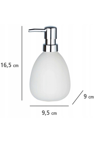Wenko Dozator de săpun alb Polaris 390 ml