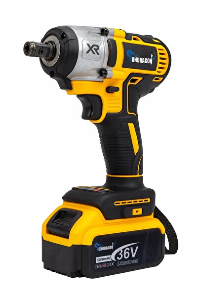 Ondragon Cheie de impact fără fir 36V 1/2 380Nm 2x BATERIE