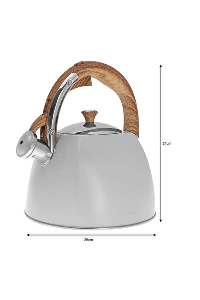 Klausberg Fierbător cu fluier 3 L, pentru inducție și gaz, MAT