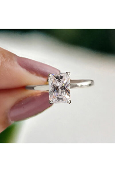 Choice29 5 Silver 5 Carat 925 Sterling Silver 1-5CT Zircon Gorgeous Shiny Rec...