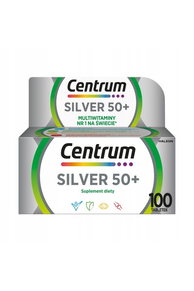 NO BRAND Centrum multivitamin Silver 50+ minerale și vitamine pentru adulți 1...