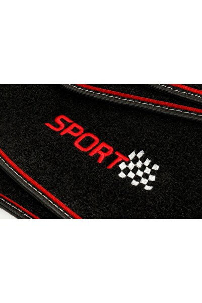 NO BRAND Covorașe de catifea cu inscripții sportive pentru Seat Leon IV