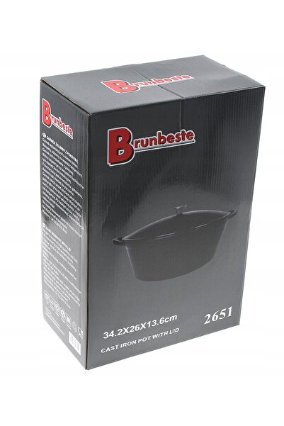 Brunbeste Plită GARNET 34,2x26cm BRYTFANNA Inducție Gaz