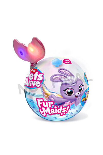 Zuru Jucărie interactivă de pluș Pets Alive FURMAID MERMAID, cadou pentru copii
