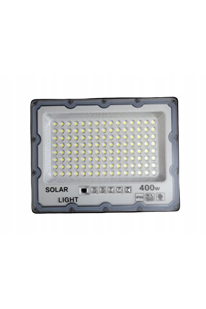 NO BRAND Lampă SOLARĂ cu LED HALOGEN de 400 W pentru iluminat stradal, cu tel...