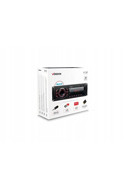 Vordon Radio auto 1DIN Bluetooth MP3 AUX USB 4x45W HT-175U LONDON