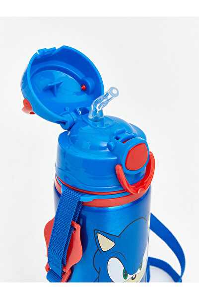 LC Waikiki Sonic Printed Metal Water Bottle