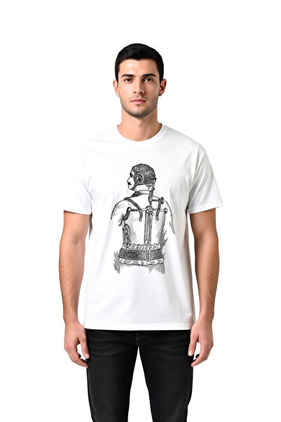 PayBuy Victorian Medical Corset Illustration Printed Men's T-Shirt