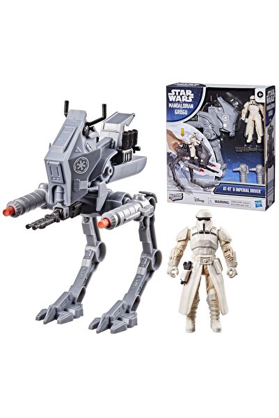 Hasbro Star Wars Mandalorian și Grogu Set de figurine Action Verse Pilot Impe...