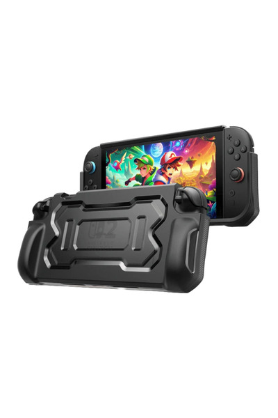 jsaux Carcasă de protecție tip armură cu prindere pentru NINTENDO SWITCH 2