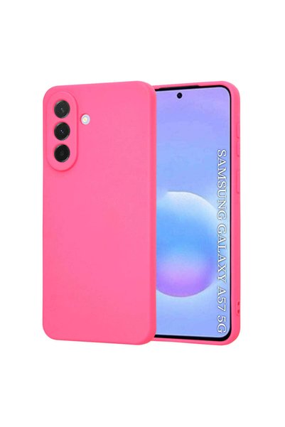 Techsuit Husă pentru Samsung Galaxy A57 5G, SoftFlex, fuchsia - fuchsia