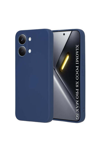 Techsuit Husă pentru Xiaomi POCO X8 Pro Max, SoftFlex, albastru marin - albas...