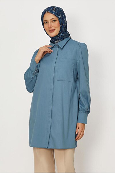 Alvina Shirt Collar Tunic 46734