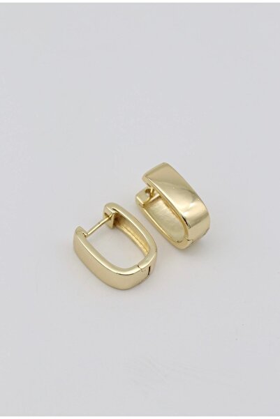 Bade Jewelry Vip Gold Basic Model Anti-Tarnish Steel Stylish Earrings 15mm