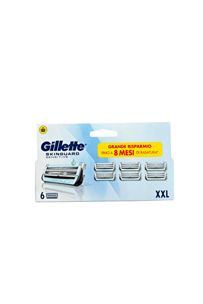 Gillette Lame de ras Skinguard, 6 bucăți