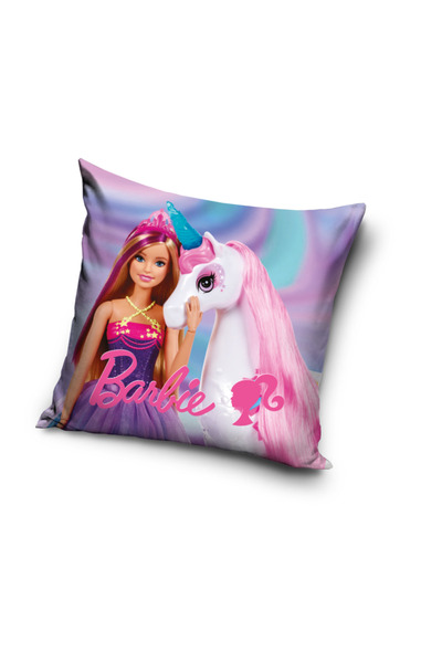 CARBOTEX Față de pernă din microfibră Barbie Unicorn 40x40