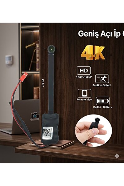 SICAK TAKİP Geniş Açılı Mini Micro Wifi Güvenlik Kamerası 1080P Full HD IP Ba...