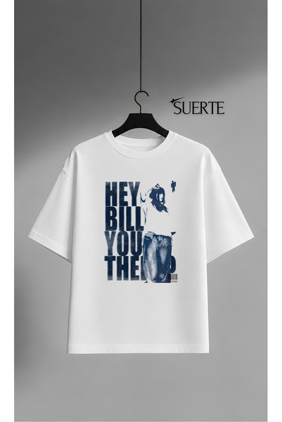Grafftee Clothing تي شيرت بيلي إيليش مصمم للجنسين بجودة طباعة عالية مصنوع من ...