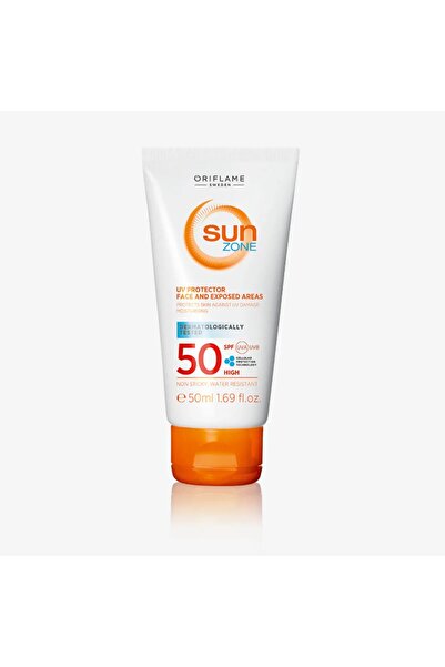 Oriflame Sun Zone Yüz ve Vücut için SPF 50 Yüksek Korumalı Güneş Kremi 50ml