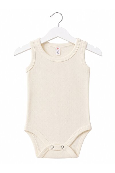 H&C COOLBOY H&C 100% Cotton Patterned Jacquard Sleeveless Baby Bodysuit