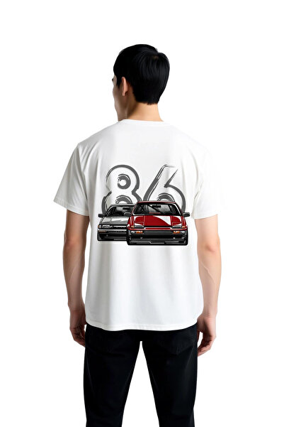 PayBuy Men's Retro Automotive Graphic Printed Relaxed Fit Short Sleeve T-Shir...