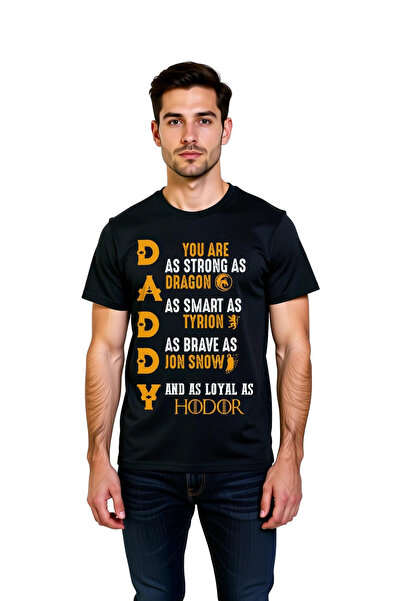 PayBuy Tricou cu imprimeu grafic pentru bărbați Ejder Tyrion Jon Snow Hodor M...