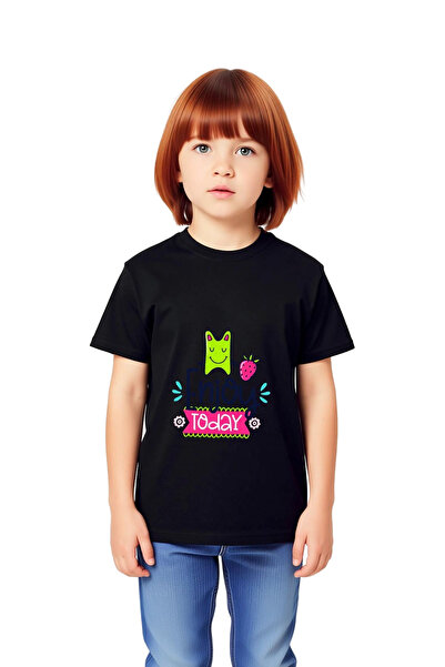 PayBuy Kids T-Shirt Positive Message Printed Day Old Theme Graphic Digital Pr...