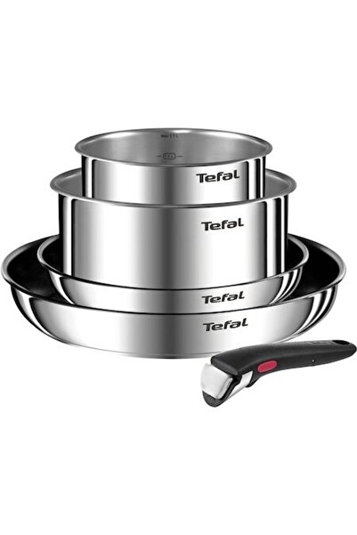TEFAL Set Ingenio Emotion din 5 piese – Tigăi de 22/28 cm și Oale de 16/20 cm...