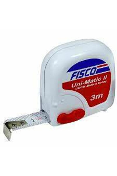 Fisco Uni-Matic Iı Şerit Metre 3MTX19MM Stoplu