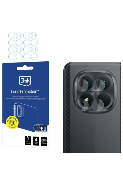 3MK Προστασία φακού για Poco M8 Pro 5G 4 τεμάχια