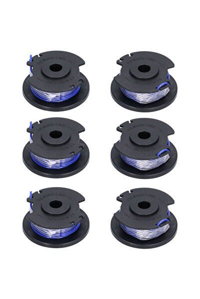 STARSTAR 6-pk replacement spools for Ryobi 18V/24V/40V mowers