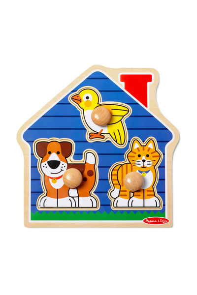 Melissa and Doug House Pets Jumbo Knob