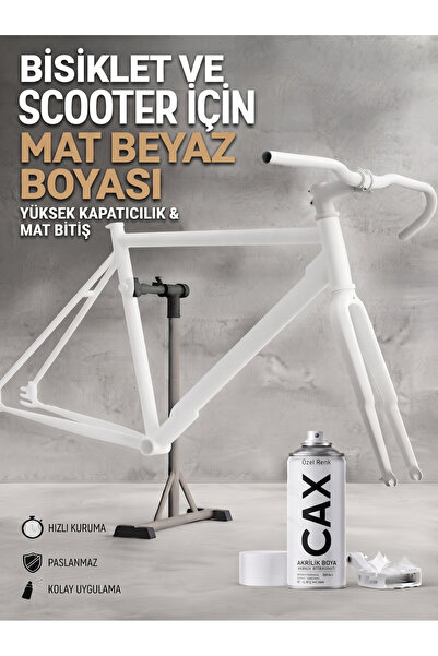 caxcolors CAX Akrilik Sprey Boya - 400 ml, Bisiklet ve Scooter Boyası