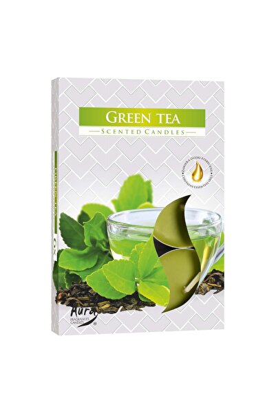 LCA Set 6 x 6 Lumanari Pastila, Green Tea 4 Ore