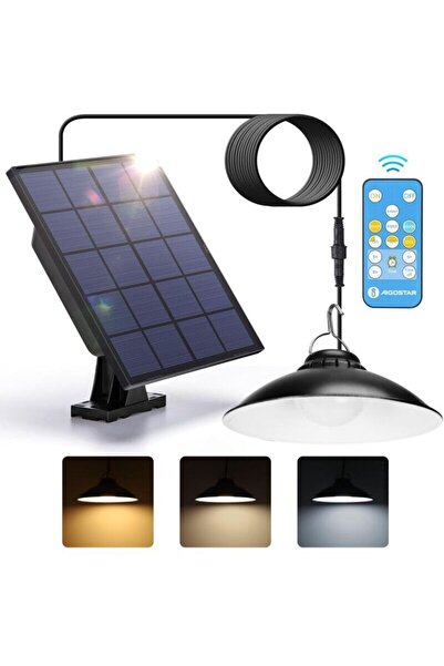 STARSTAR Solar light remote dimmable timer 3m cable.